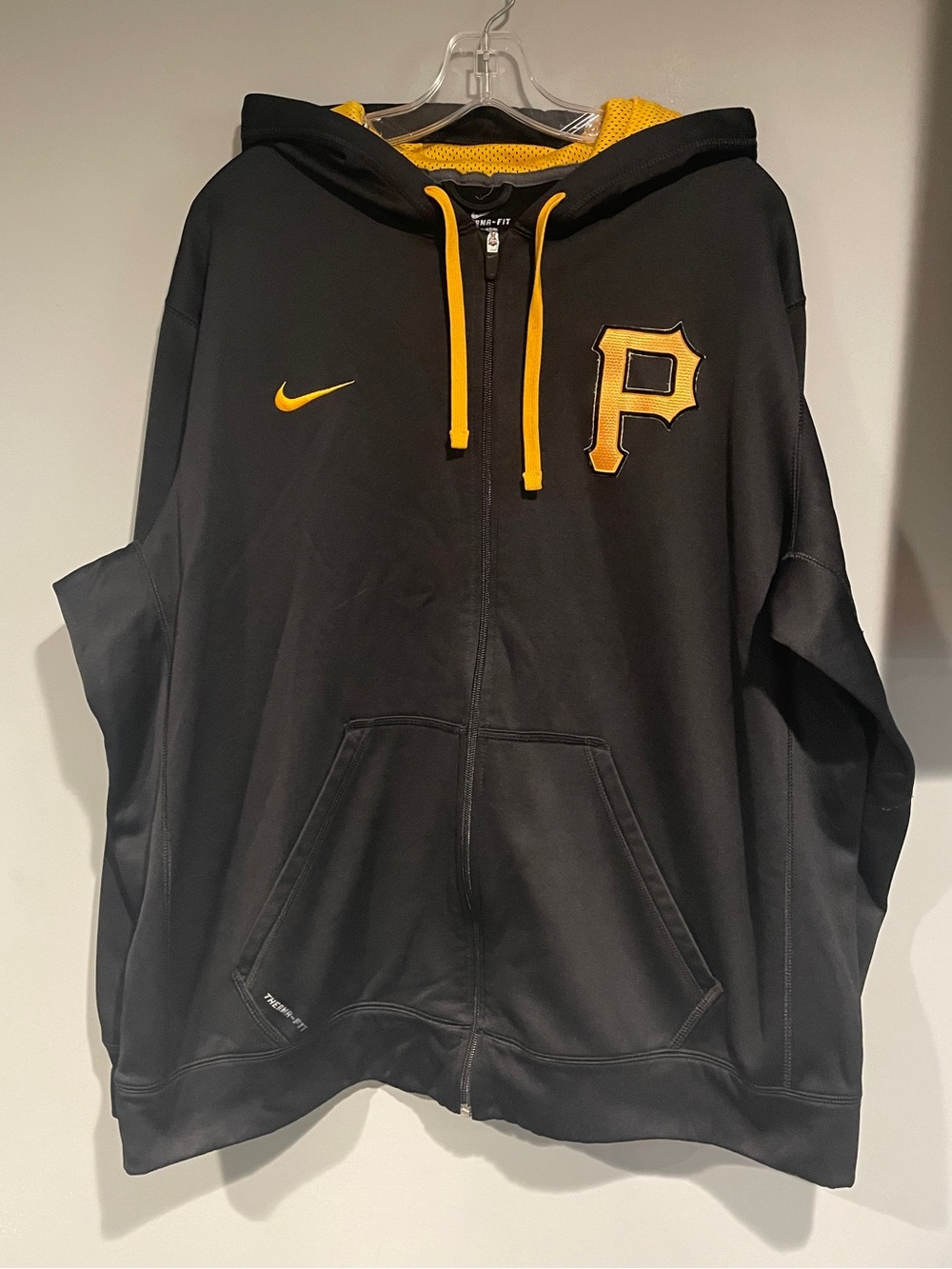 Nike Therma Fit Full Zip Hoodie Pittsburgh Pirates Men’s Size XXL